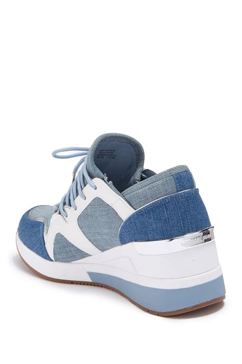 tênis michael kors|michael kors denim sneakers.